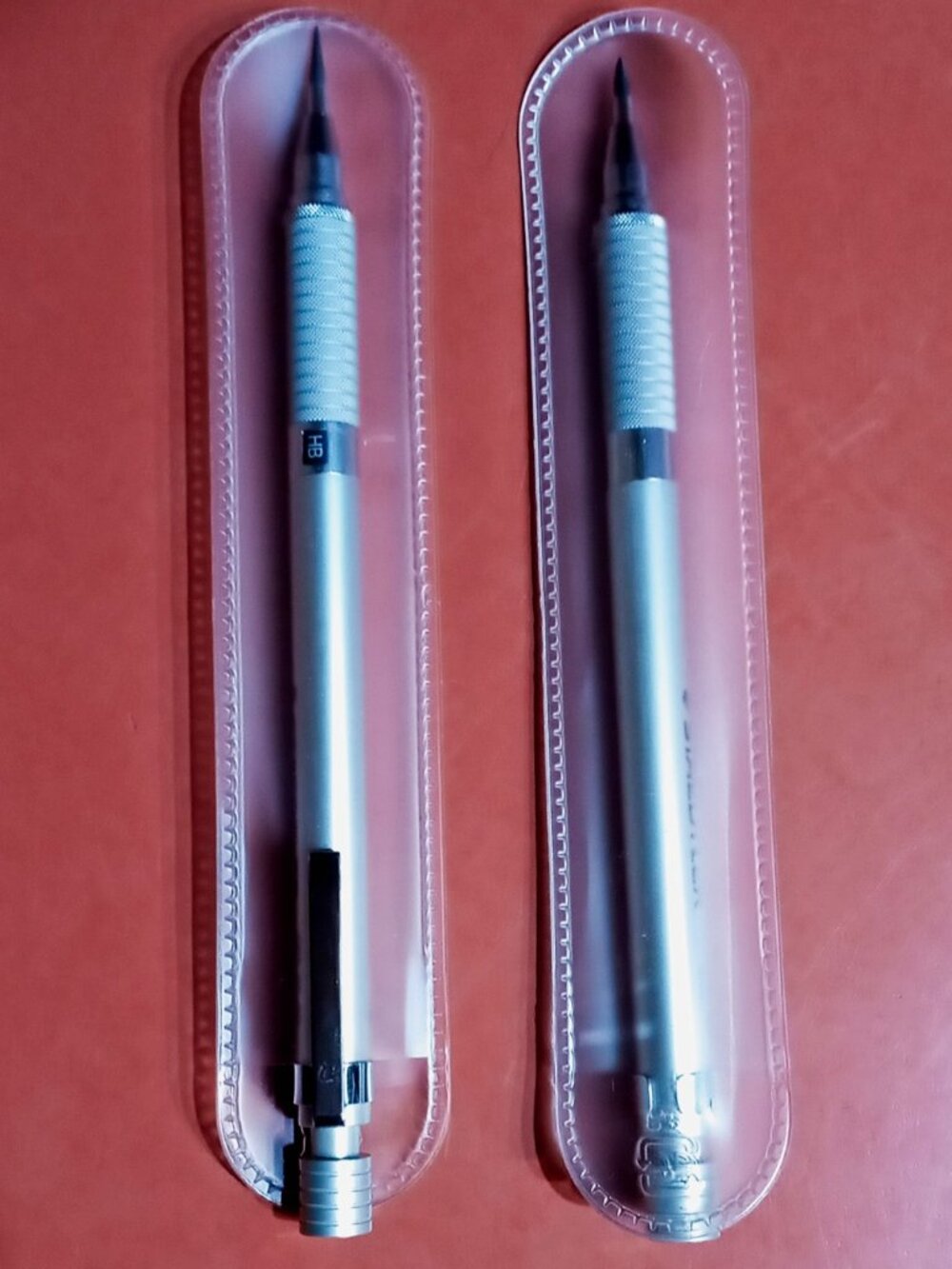 4 STAEDTLER Mechanical Drafting Pencils & 2 Mitsubishi Pencil Pocket Sharpeners - Picture 7 of 13